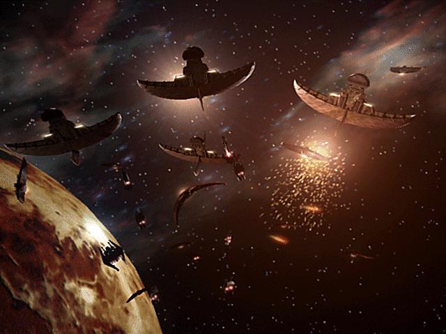 the Centauri fleet